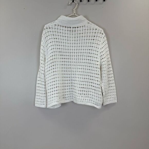 VINCE. Block Stitch Cardigan 🪷 - Picture 6 of 10